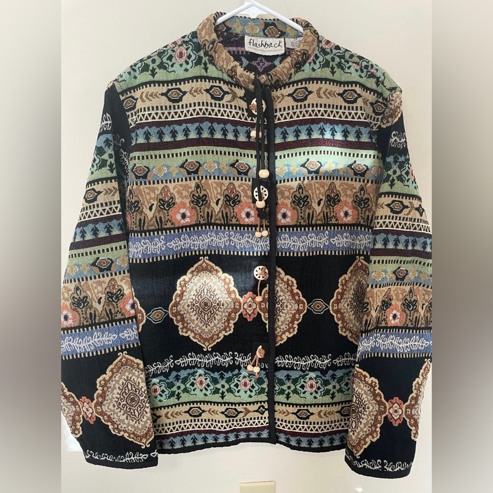 Tapestry tribal jacket 2XL